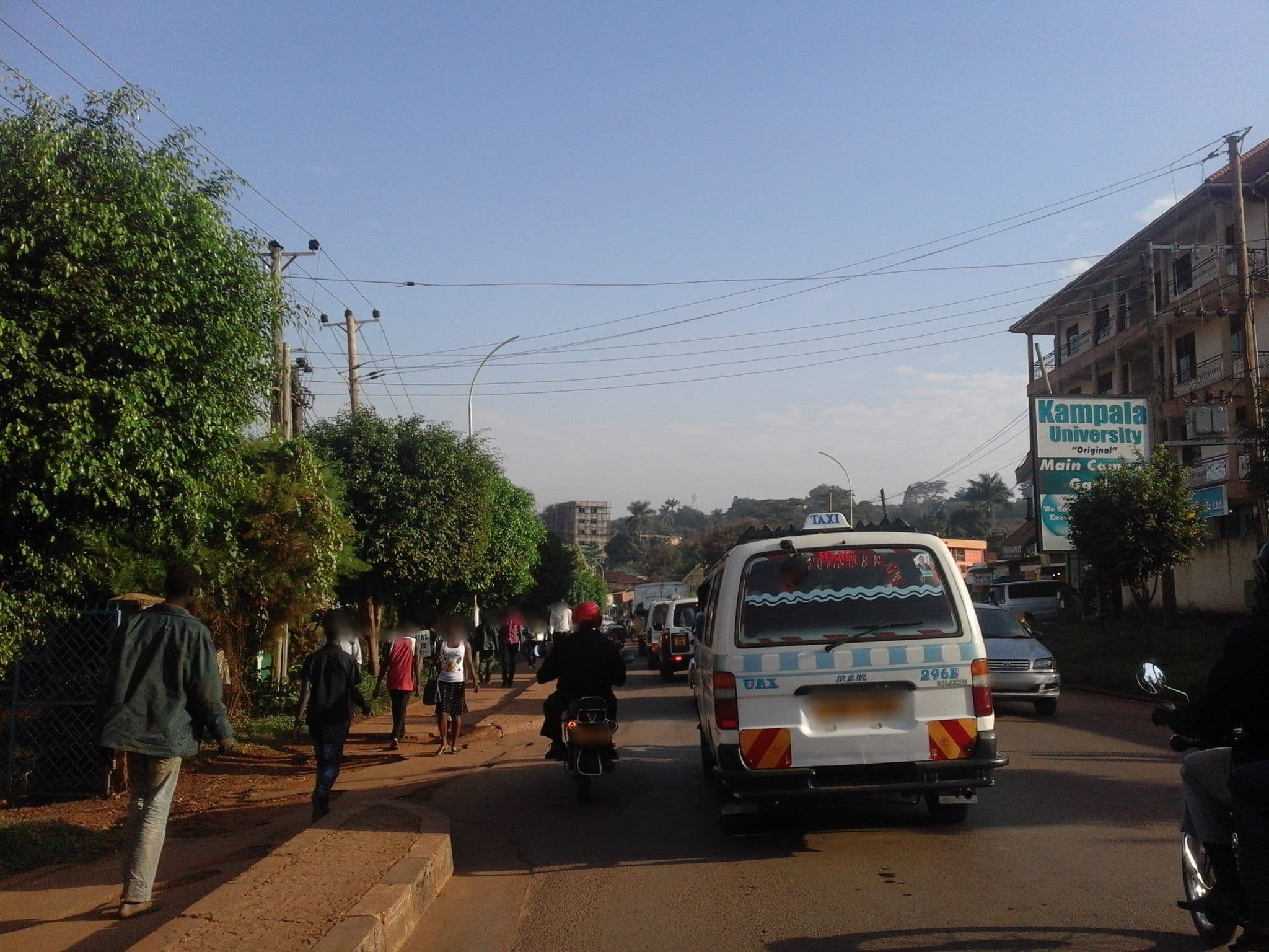Street view near SHIV, Kampala