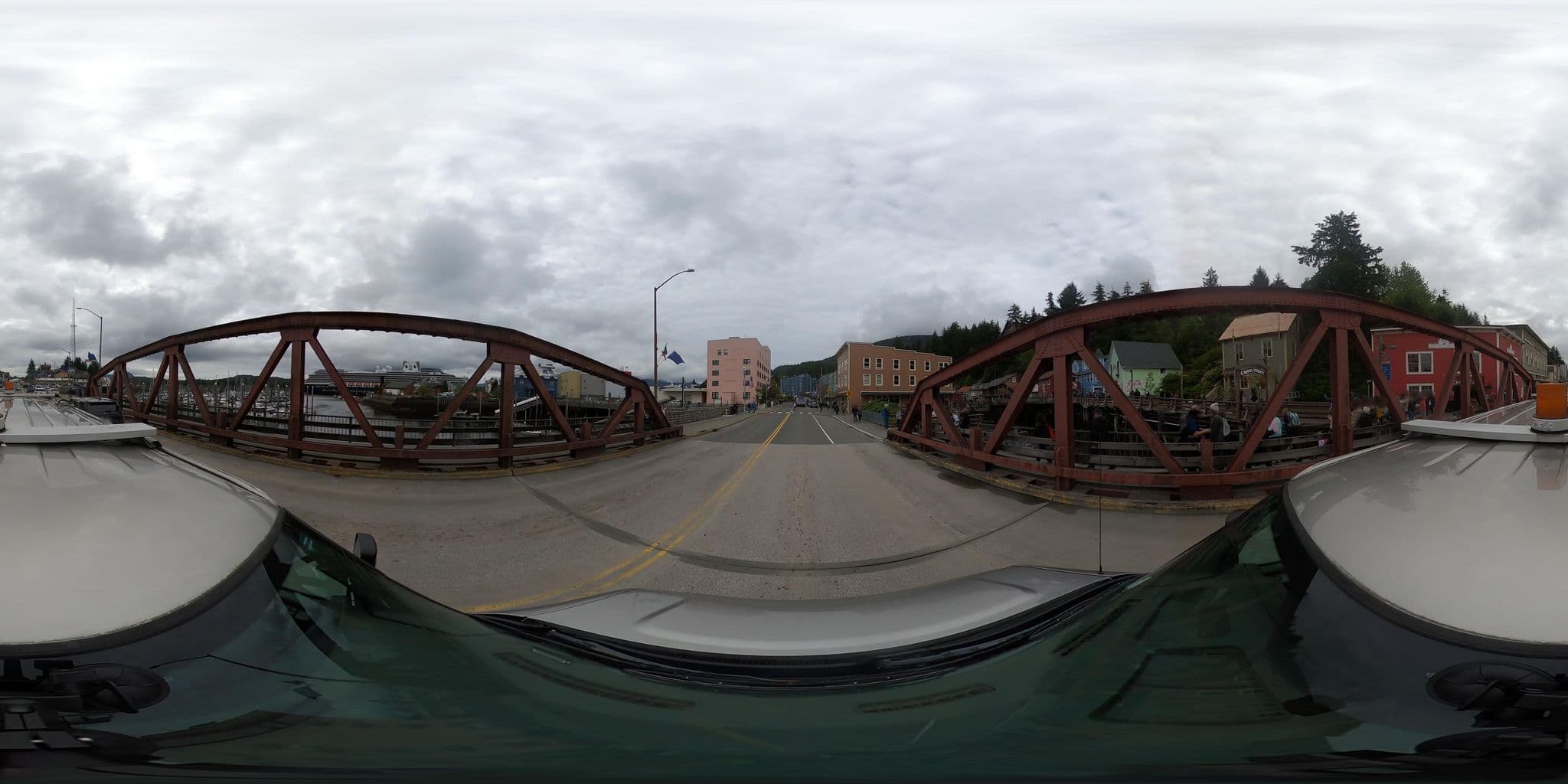 Street view near New York Hotel and Cafe, Ketchikan — © tdbowthorpe_AKDOT (CC BY-SA · Mapillary)