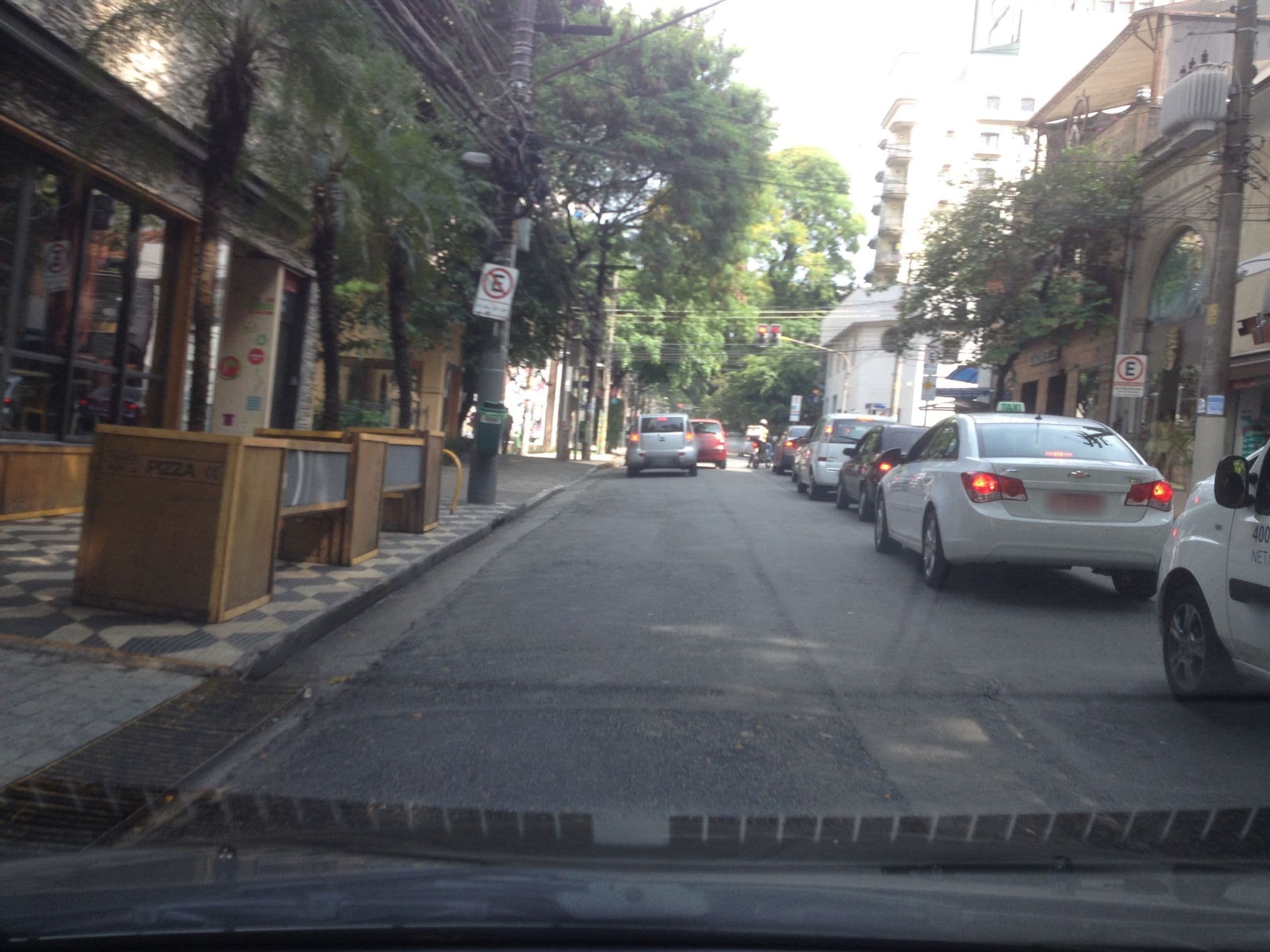 Street view near Transamerica Classic Ópera, Jardim Paulista — © jglacerda (CC BY-SA · Mapillary)
