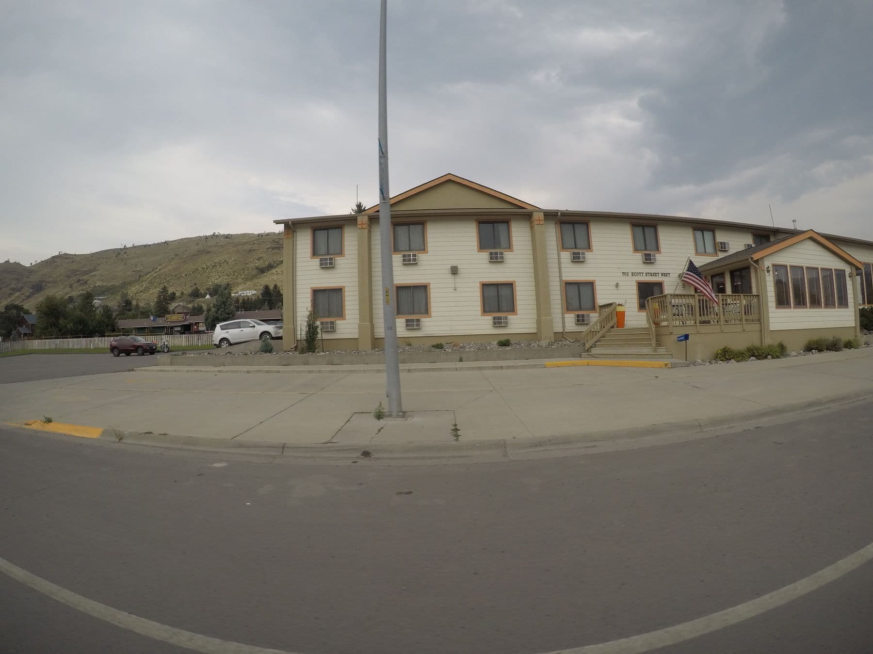 Street view near Super 8, West Yellowstone