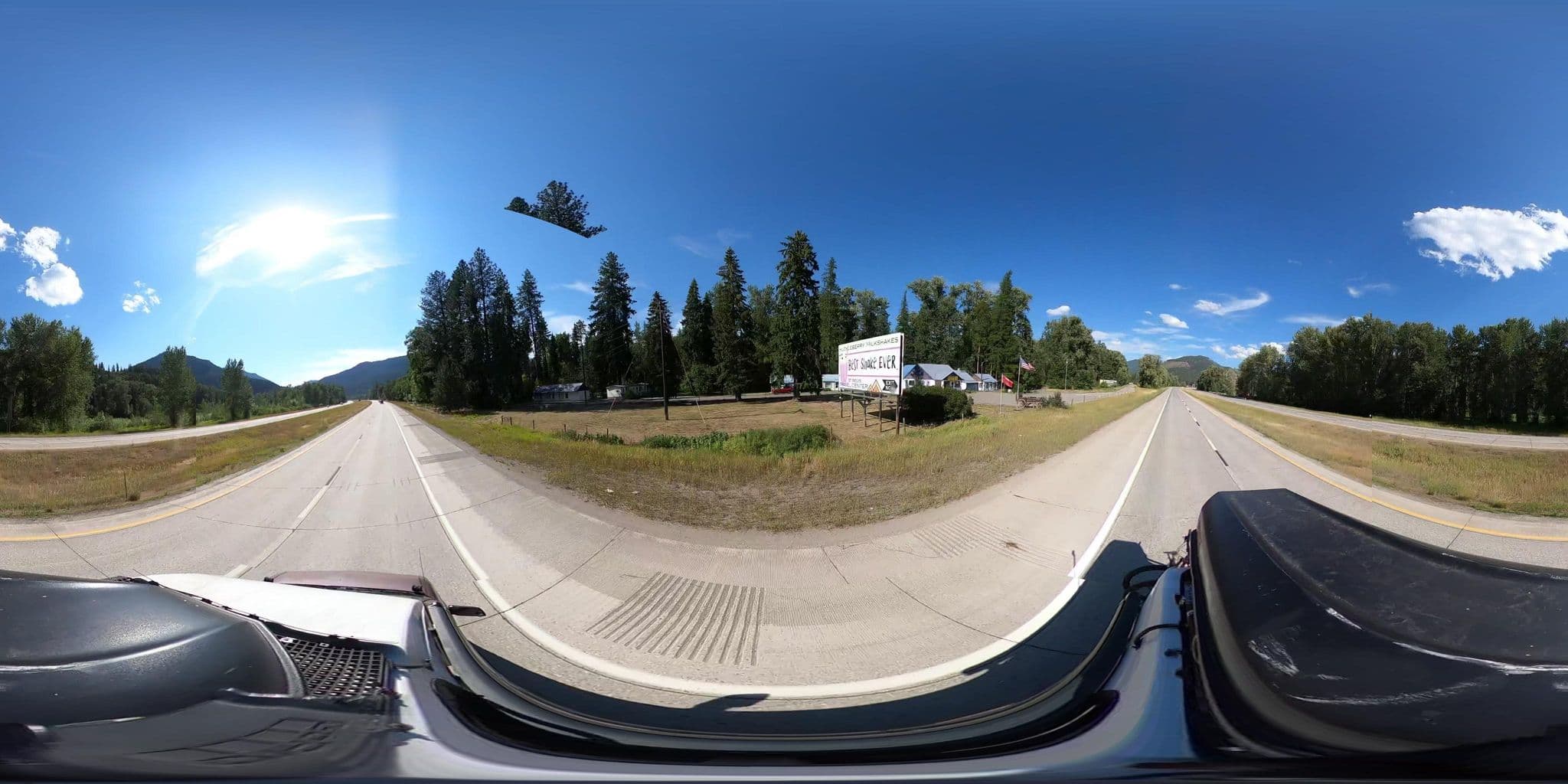Street view near Little River Motel, Thompson Falls — © jenningsanderson (CC BY-SA · Mapillary)