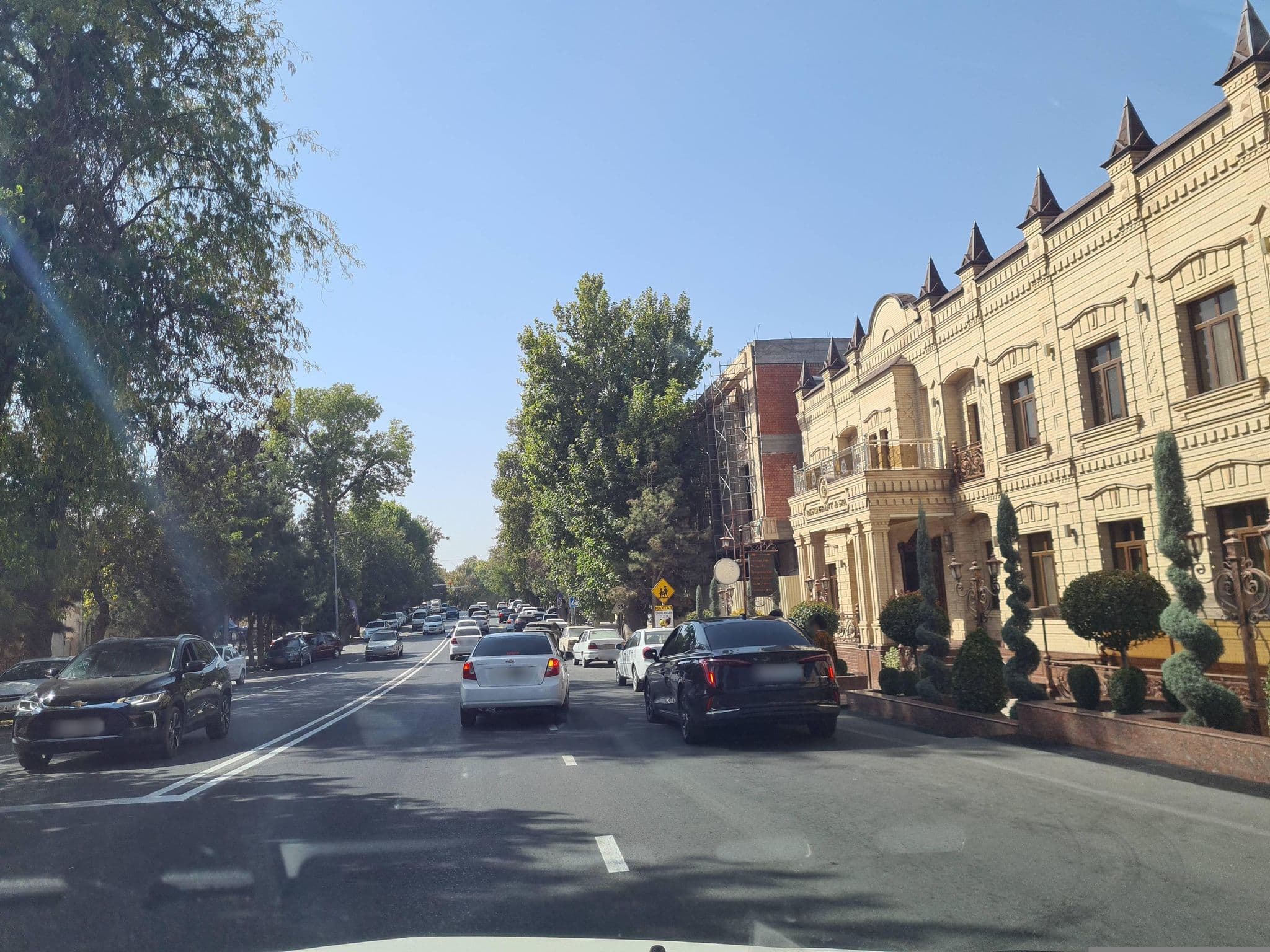 Street view near Zuhro-N, Samarkand
