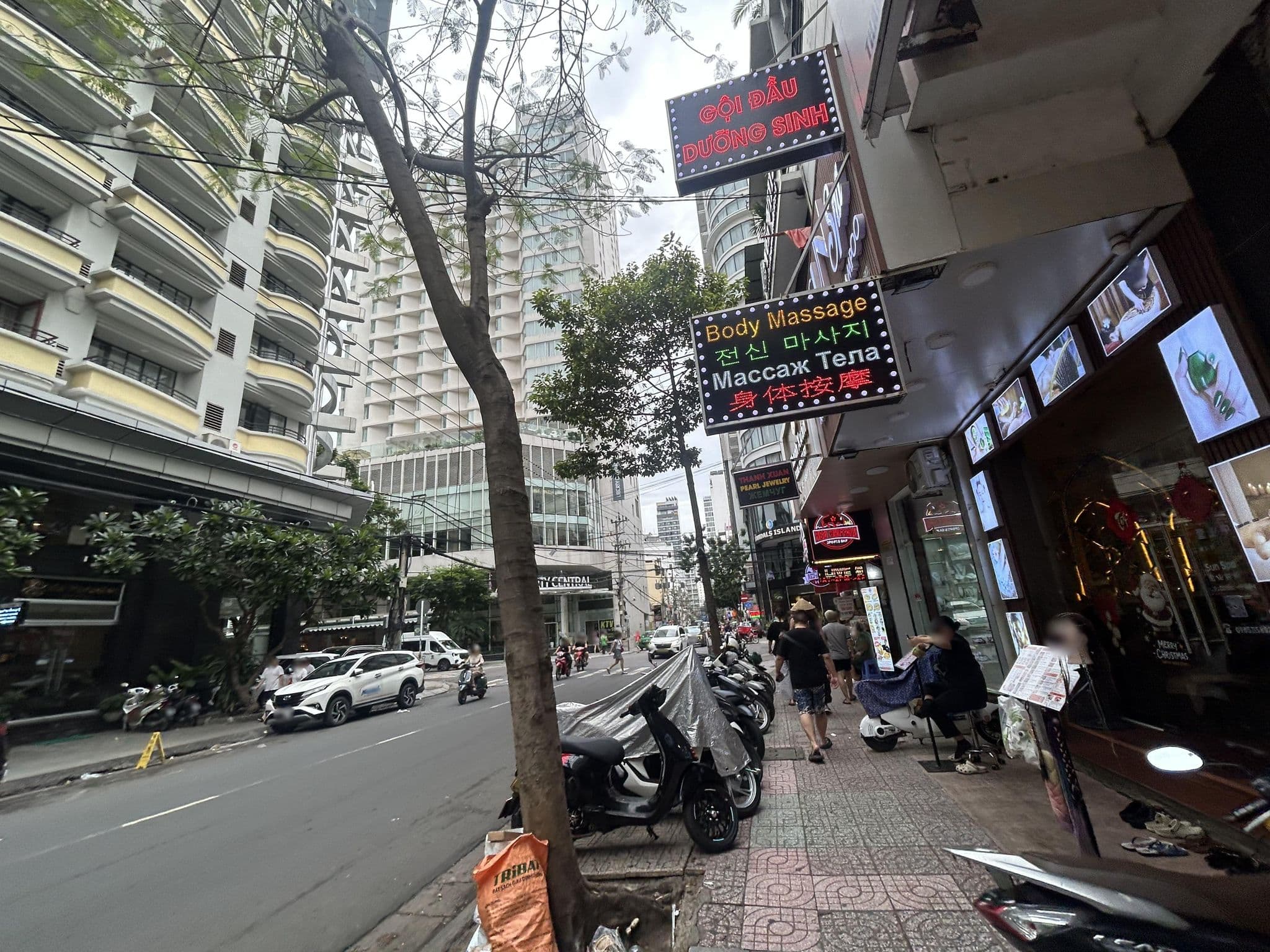 Street view near Asia Paradise Hotel, Nha Trang