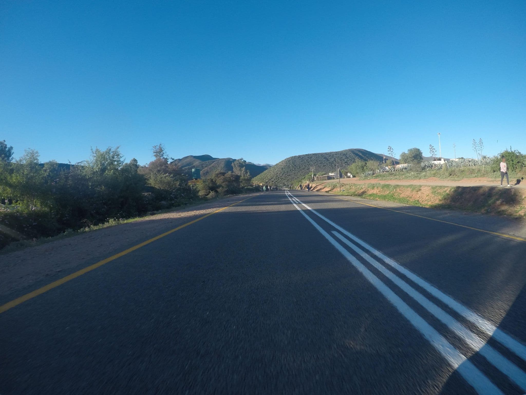 Street view near Oppi Dam, Oudtshoorn — © bergie (CC BY-SA · Mapillary)