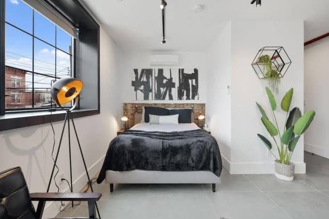 Brooklyn Bay Full spacious Unique trendy loft - One-Bedroom Suite, Hotel in Bath Beach