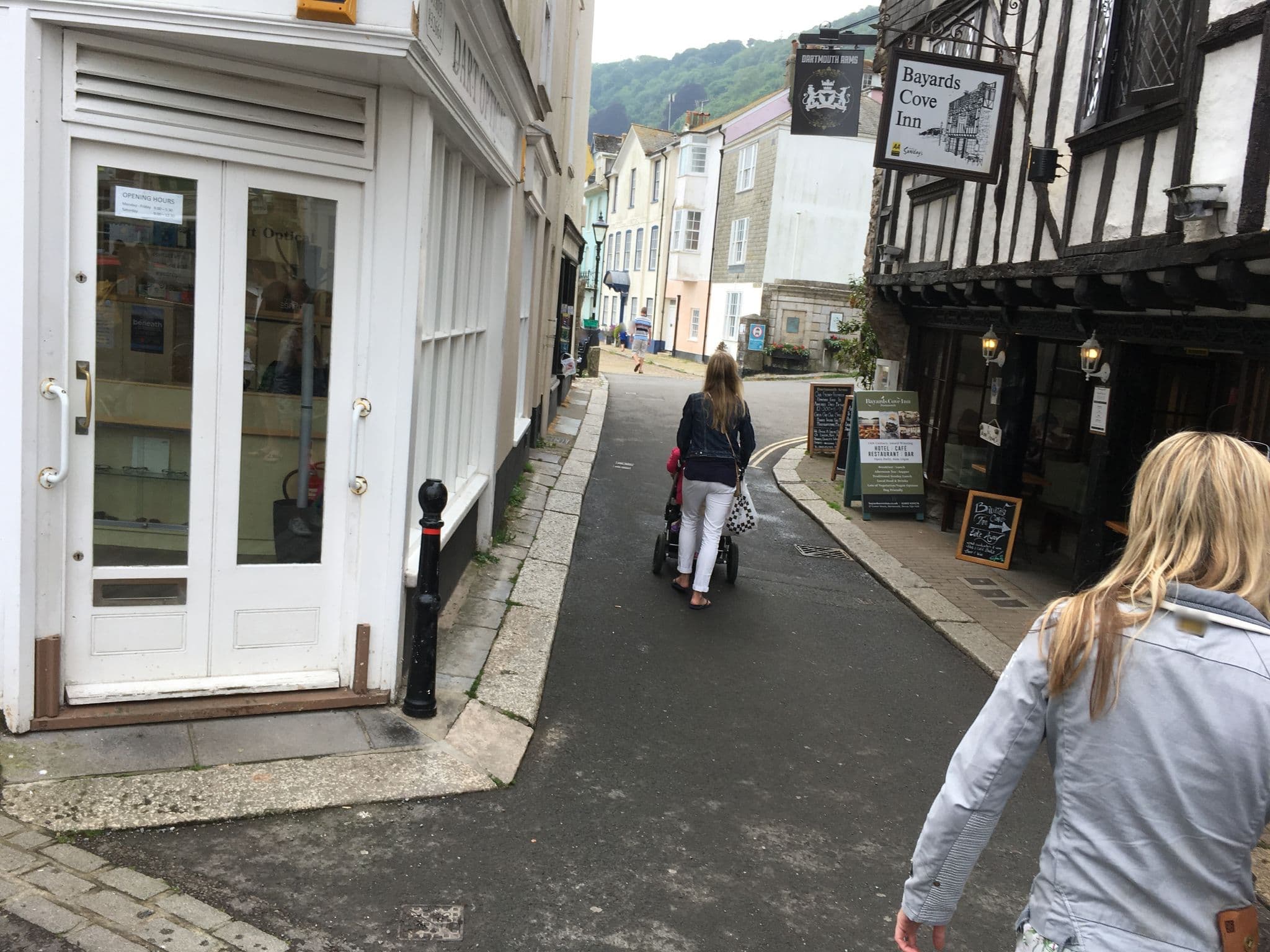 Street view near Bayards Cove Inn, Dartmouth — © southglos (CC BY-SA · Mapillary)