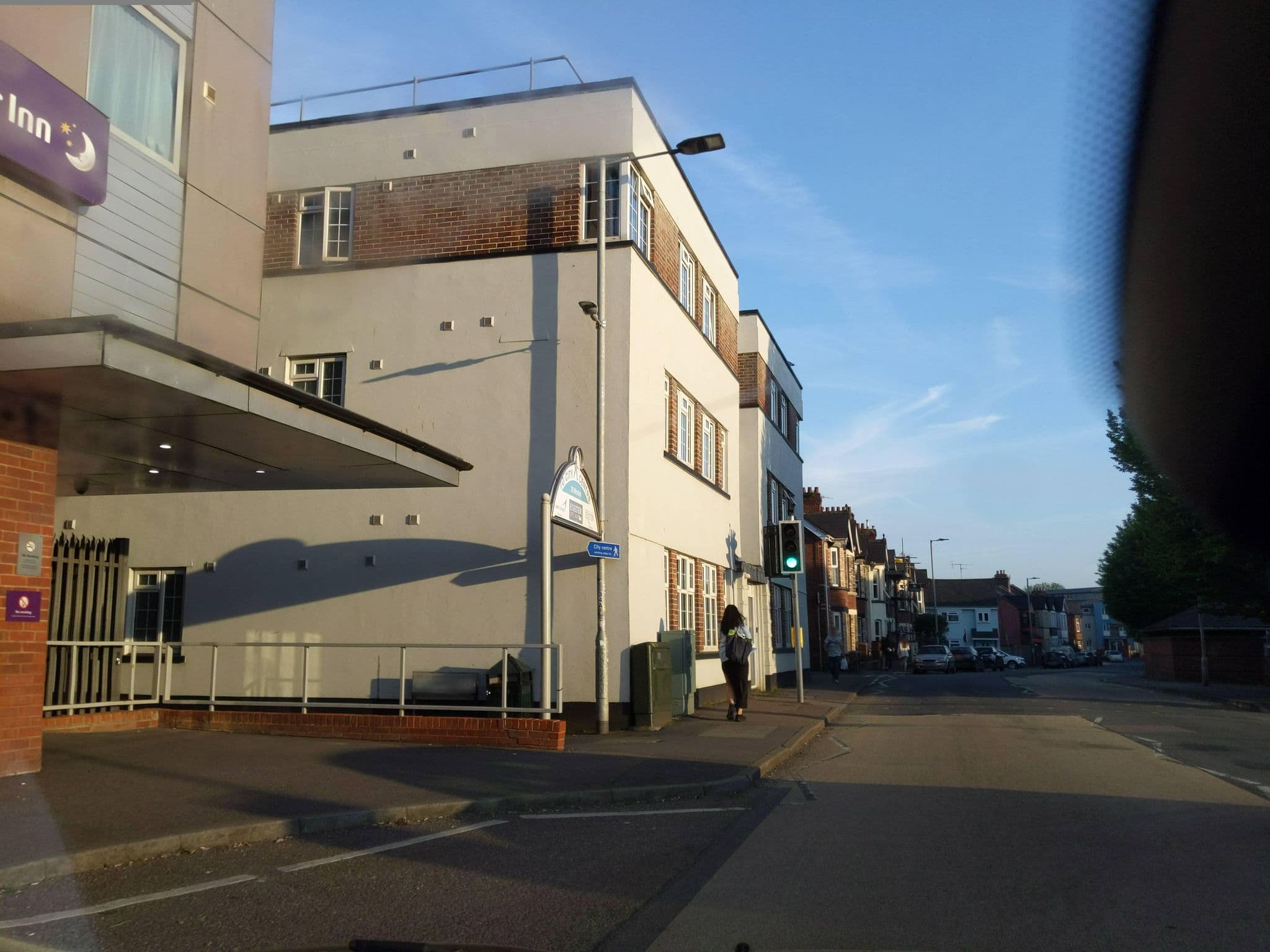 Street view near Premier Inn Exeter Central St Davids hotel, Exeter — © WaggyDog (CC BY-SA · Mapillary)