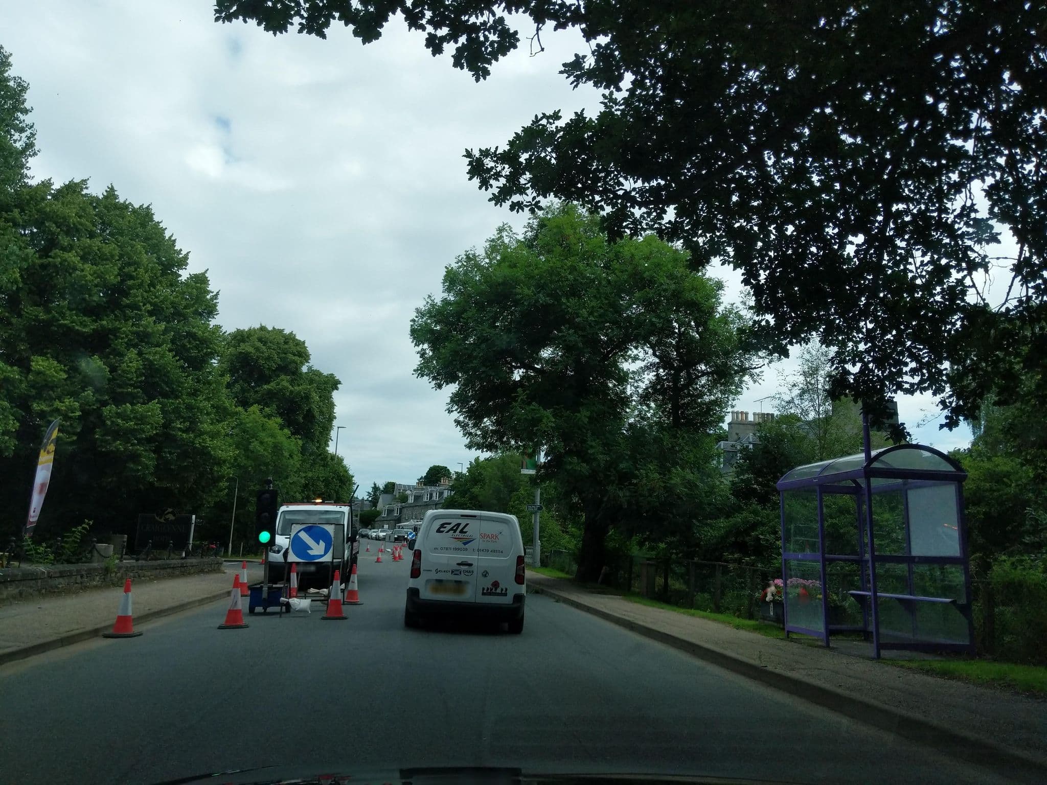 Street view near Craiglynne Hotel, Grantown on Spey — © ccbb7766 (CC BY-SA · Mapillary)