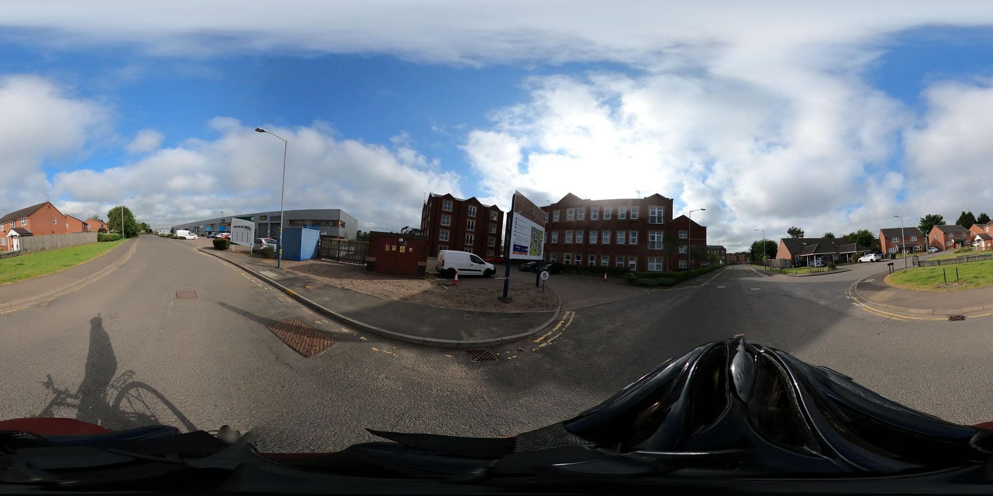 Street view near Luxury 2 Bedrooms Apartment with Off Street Free Parking Rugby - Entire Place, Rugby — © gness (CC BY-SA · Mapillary)