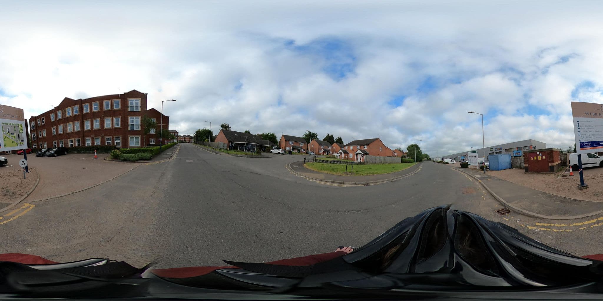 Street view near Rugby - Apartment - Sleeps 4 - Parking, Rugby — © gness (CC BY-SA · Mapillary)