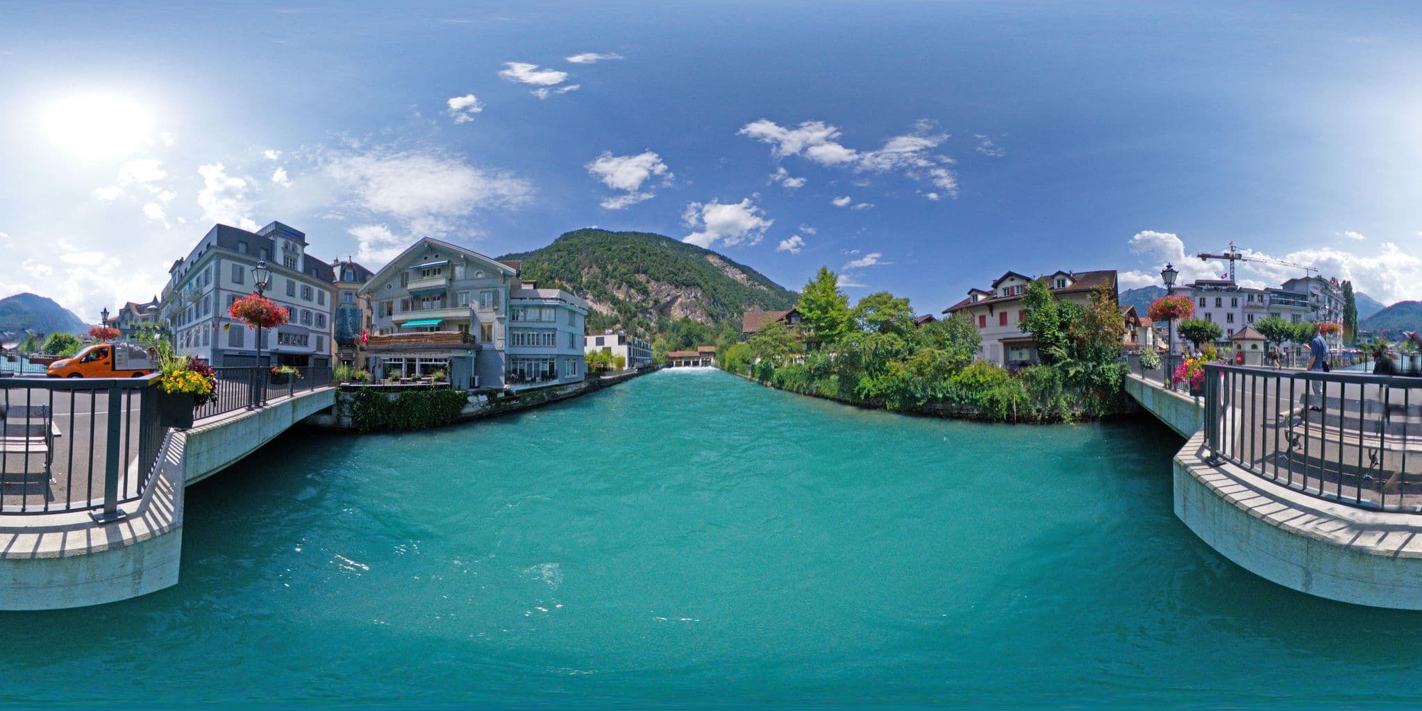 Street view near Bellevue, Unterseen — © AllWays360 (CC BY-SA · Mapillary)
