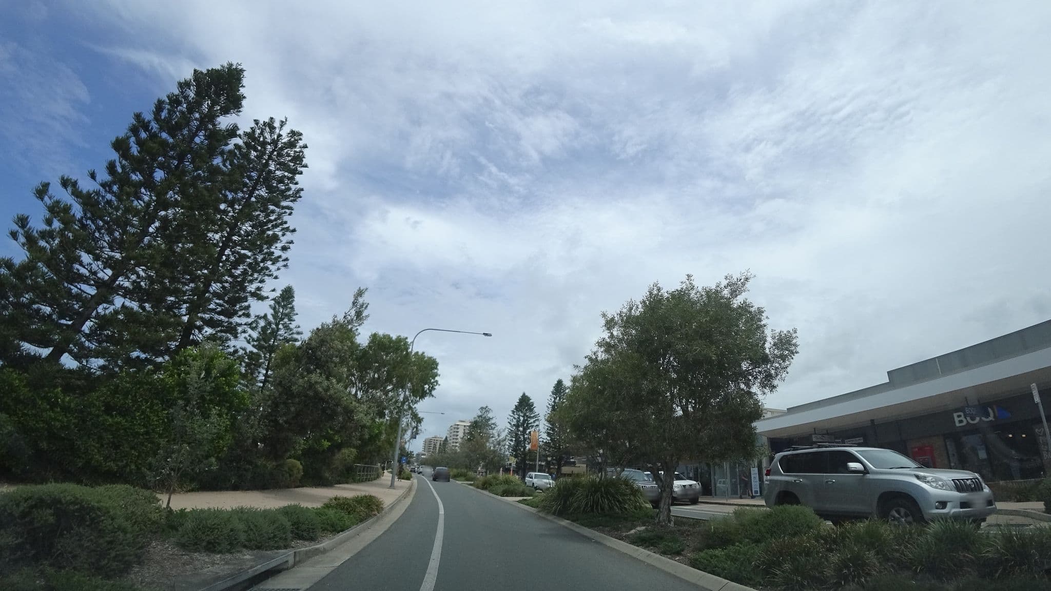 Street view near Coolum Beach Holiday Park, Coolum Beach — © vagrant42 (CC BY-SA · Mapillary)