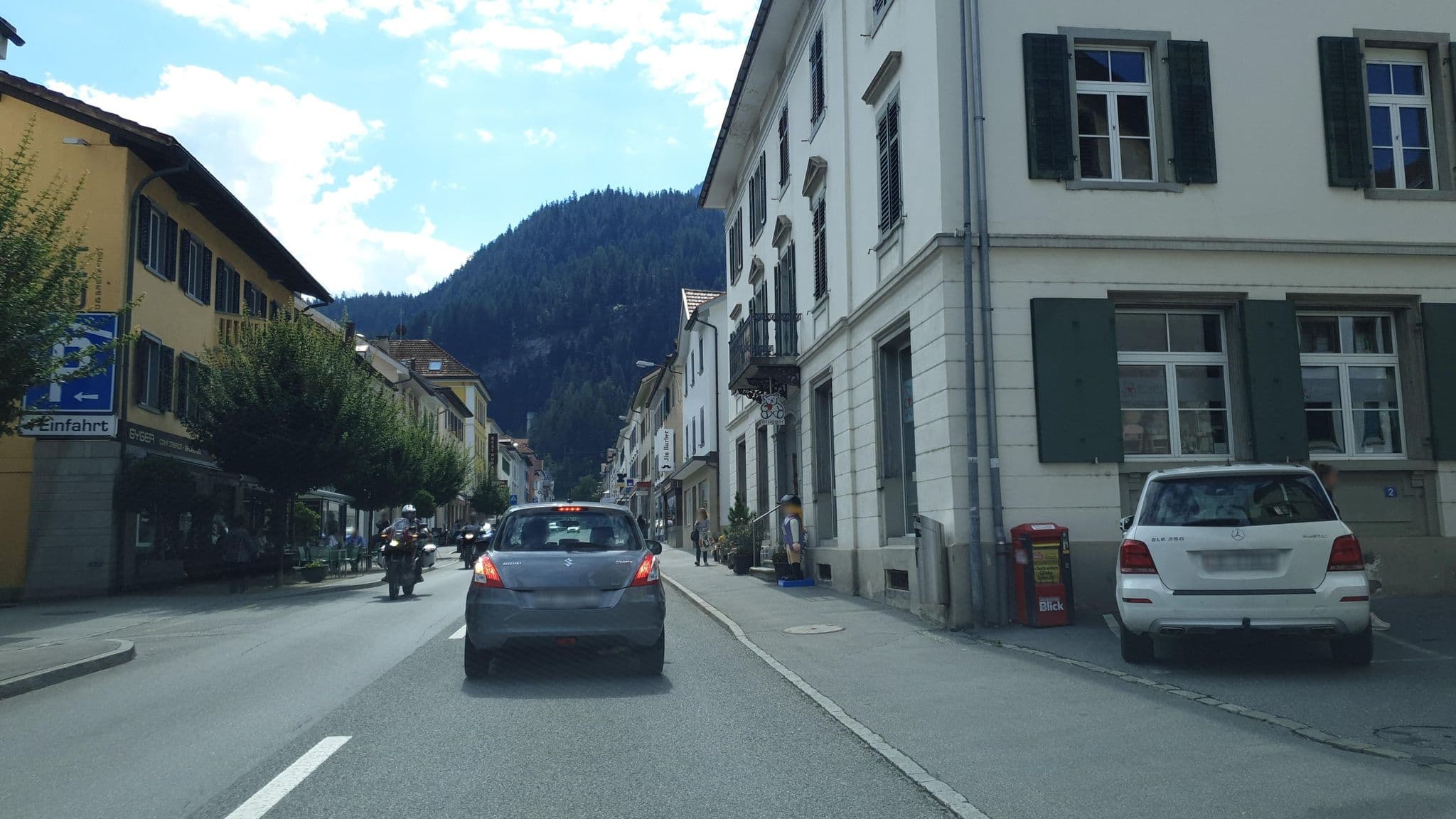 Street view near B&B Gyger, Thusis — © jopparn (CC BY-SA · Mapillary)