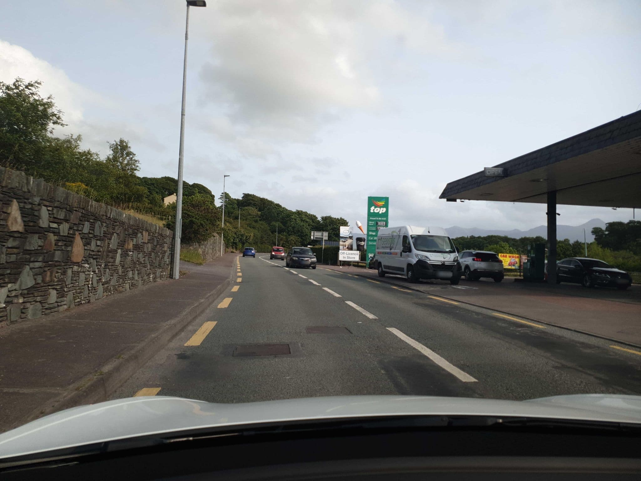 Street view near Laune Bridge House | Accommodation Killorglin | Killorglin B&B | Guesthouse Kerry | Ring of Kerry, Killorglin — © yannakis (CC BY-SA · Mapillary)