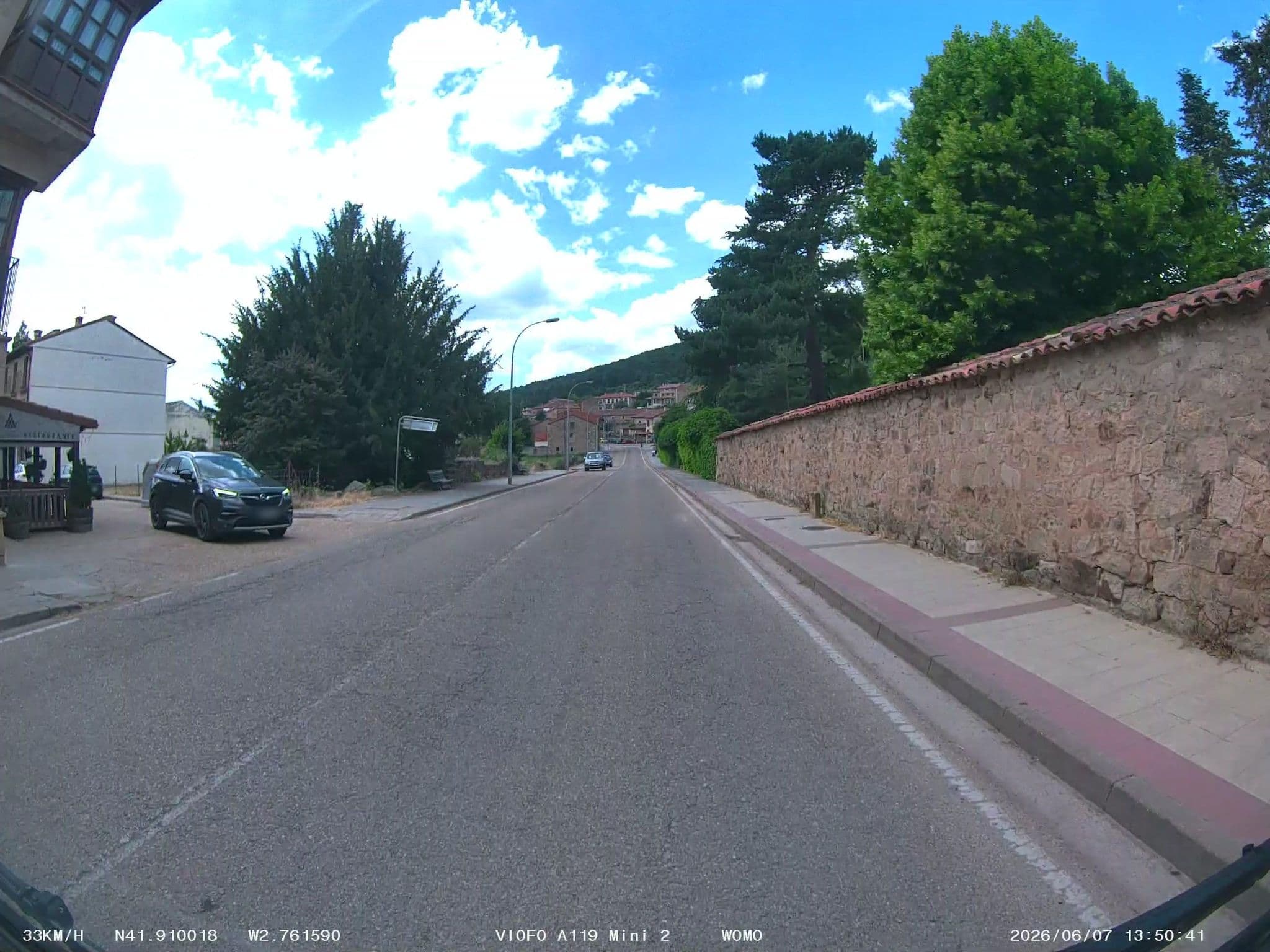 Street view near Hostal La Corte de Los Pinares, Vinuesa — © soulcover (CC BY-SA · Mapillary)
