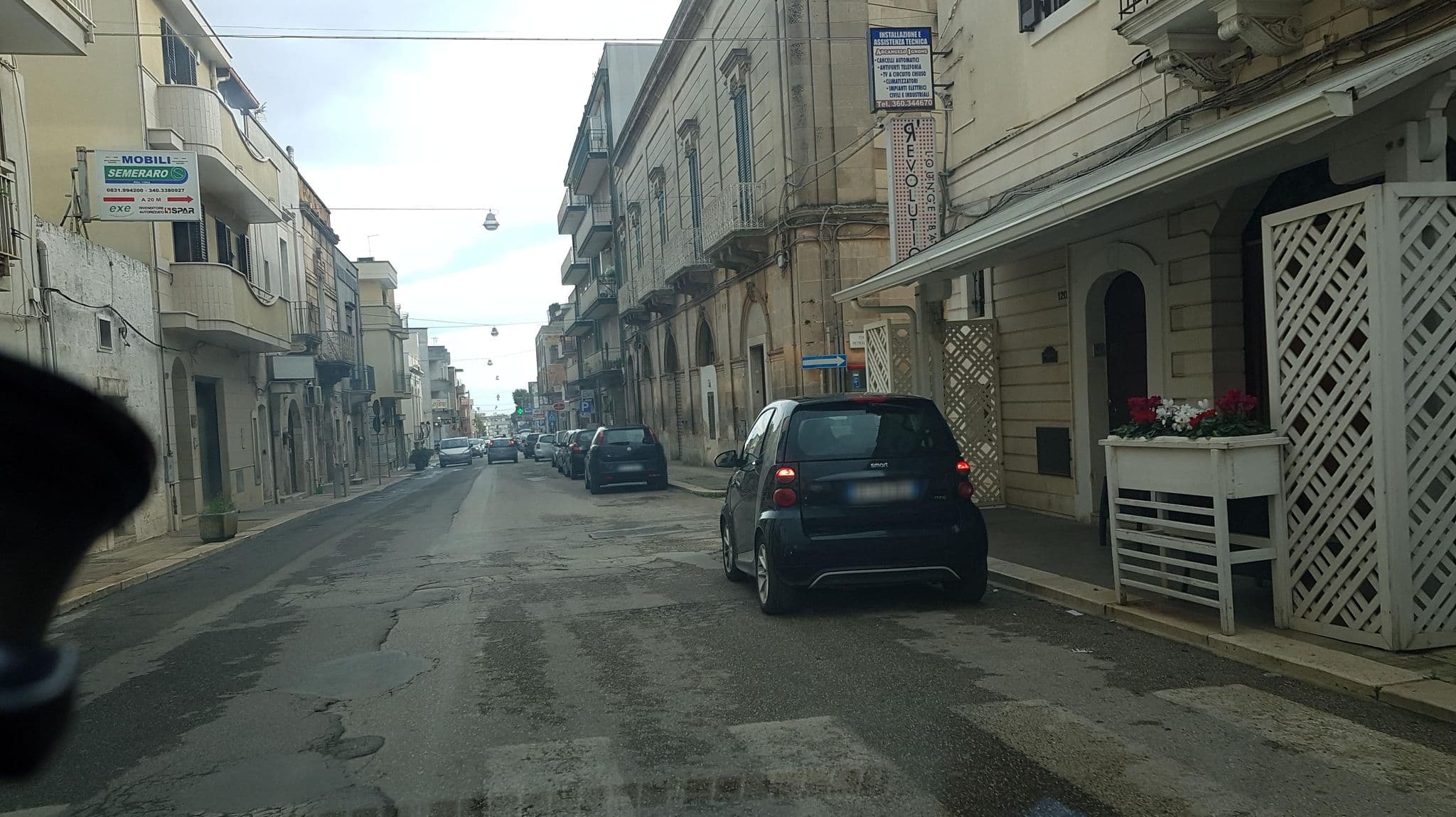Street view near B&B LUCERTOLA, Carovigno — © ale_zena_it (CC BY-SA · Mapillary)