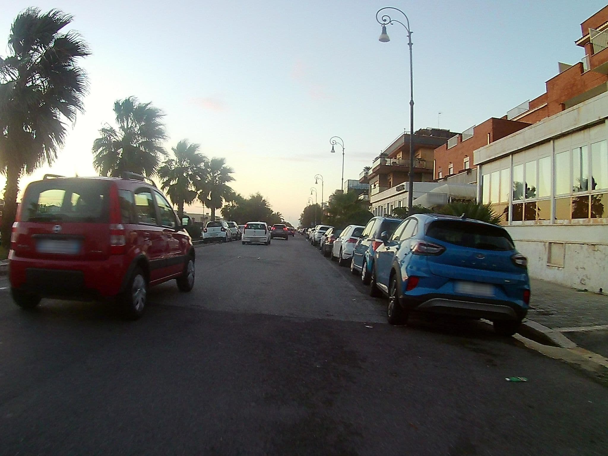 Street view near Hotel Sirenetta, Lido di Ostia — © giopac (CC BY-SA · Mapillary)