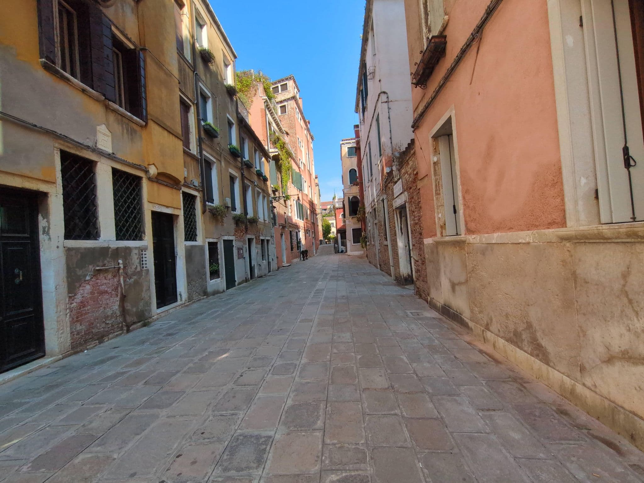 Street view near Hotel Palazzo Keller, Venice