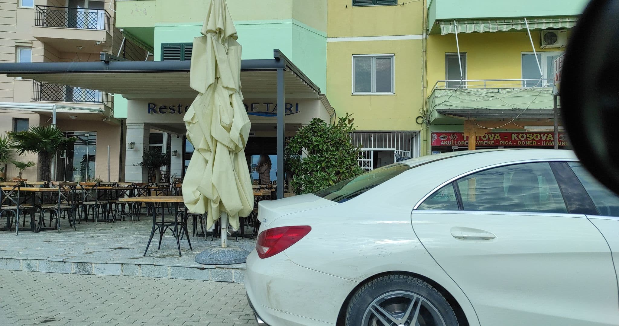 Street view near Brilaant, Shëngjin — © denisju_osm (CC BY-SA · Mapillary)