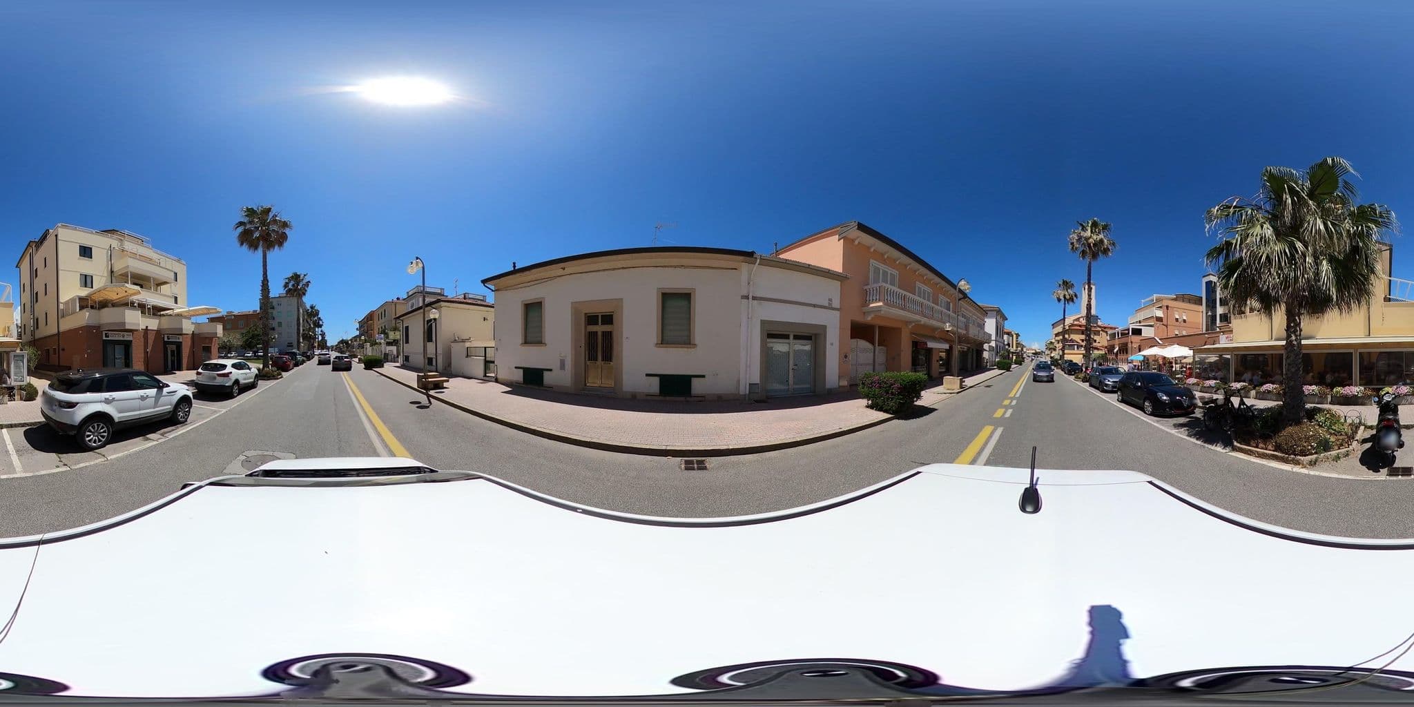 Street view near Residence Villa Piani, San Vincenzo — © momix (CC BY-SA · Mapillary)